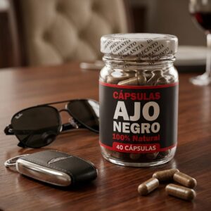 Cápsulas de Ajo Negro x 40