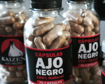 capsulas-70 Cápsulas de Ajo Negro x 70